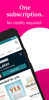 Screenshot of the application Scribd: Audiobooks & ebooks - #2