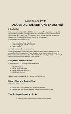 Screenshot of the application Adobe Digital Editions - #6