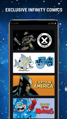 Screenshot of the application Marvel Unlimited - #4