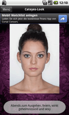 Screenshot of the application Make-Up Anleitungen free - #2