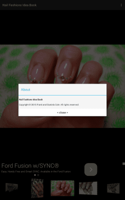 Screenshot of the application Nail Fashion Idea Book Lite - #2