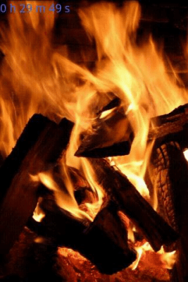 Screenshot of the application Fireplace - #3