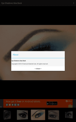 Screenshot of the application Shadows Book Idea - #2