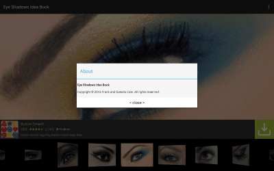 Screenshot of the application Shadows Book Idea - #6