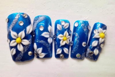 Screenshot of the application Nail Art Designs Set 2 - #2