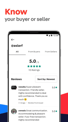 Screenshot of the application Carousell: Snap-Sell, Chat-Buy - #3