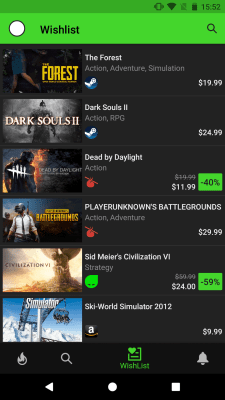 Screenshot of the application Razer Game Deals - #5