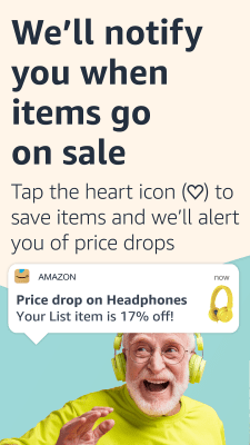 Screenshot of the application Amazon Shopping - #4