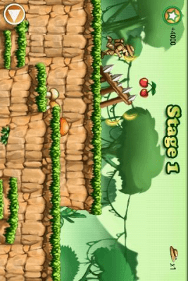 Screenshot of the application Forest Runner - #3
