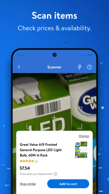 Screenshot of the application Walmart - #7
