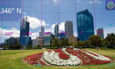 Screenshot of the application Survey Compass AR - #2