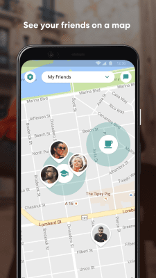Screenshot of the application Find friends - #2