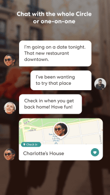 Screenshot of the application Find friends - #4