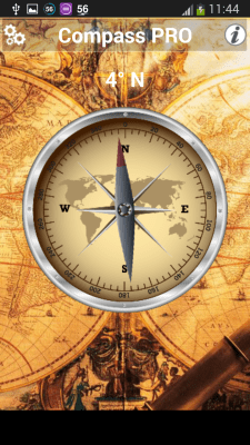 Screenshot of the application Compass Pro for Android - #2