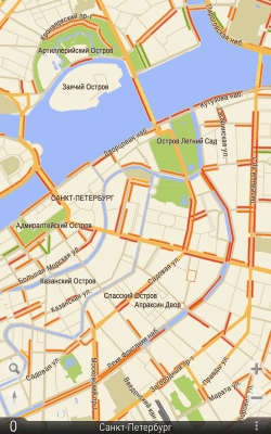 Screenshot of the application TourMap GPS navigator - #9