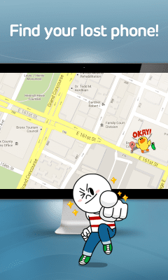 Screenshot of the application Wheres My Phone - #2