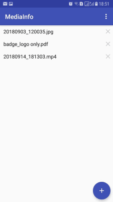 Screenshot of the application MediaInfo - #2