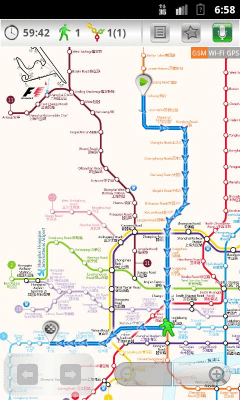 Screenshot of the application Shanghai (Metro 24) - #3