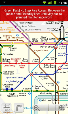 Screenshot of the application London (Metro 24) - #6
