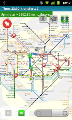 Screenshot of the application London + NR (Metro 24) - #5