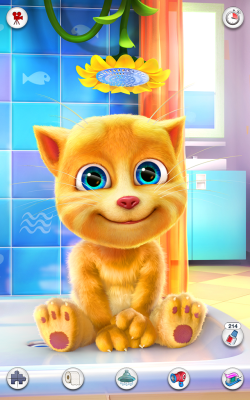 Screenshot of the application Talking Ginger - #5