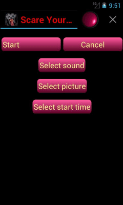 Screenshot of the application Scare your friends! - #2