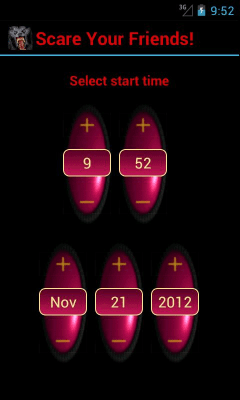 Screenshot of the application Scare your friends! - #4