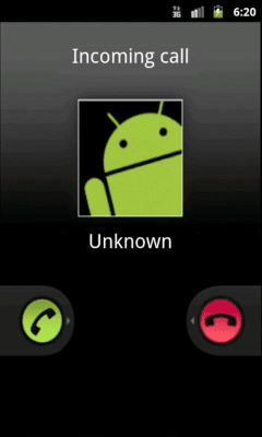 Screenshot of the application Fake incoming calls - #2