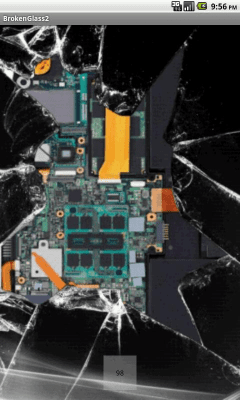 Screenshot of the application Broken Glass 2 - #2