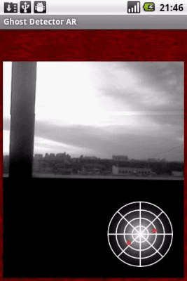 Screenshot of the application Ghost Detector - #2