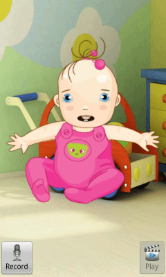 Screenshot of the application Talking Baby Boy - #2