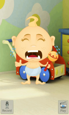 Screenshot of the application Talking Baby Boy - #6