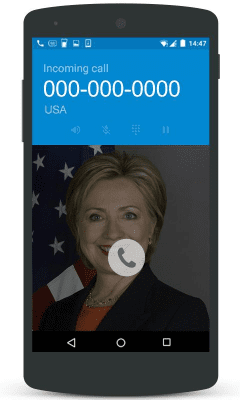 Screenshot of the application Fake Call & SMS - #2