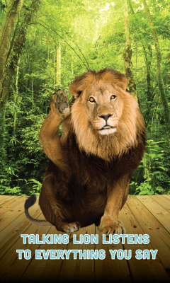 Screenshot of the application Talking Lion - #2