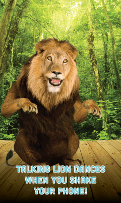 Screenshot of the application Talking Lion - #3