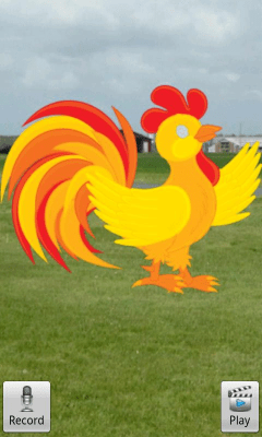 Screenshot of the application Talking Rooster - #3