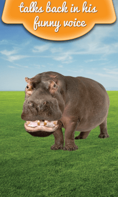 Screenshot of the application Talking Hippo - #2