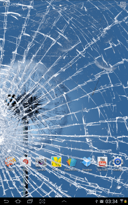 Screenshot of the application Crack Your Screen Prank - #15