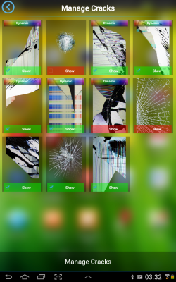 Screenshot of the application Crack Your Screen Prank - #17