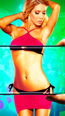 Screenshot of the application Body image filtering - #2