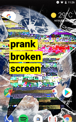 Screenshot of the application Broken Screen Crack Prank App - #4
