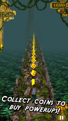 Screenshot of the application Temple Run - #2