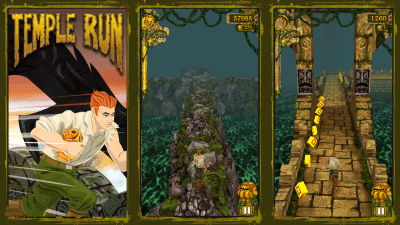 Screenshot of the application Temple Run - #7