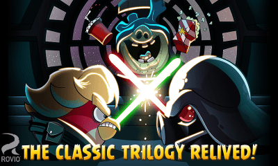 Screenshot of the application Angry Birds Star Wars - #3