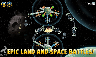 Screenshot of the application Angry Birds Star Wars - #4