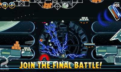 Screenshot of the application Angry Birds Star Wars - #5