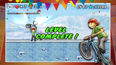 Screenshot of the application BMX Boy - #4