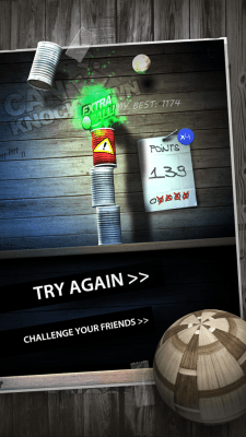 Screenshot of the application Can Knockdown - #5