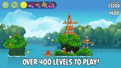 Screenshot of the application Angry Birds Rio - #3