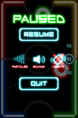 Screenshot of the application Glow Hockey 2 - #4